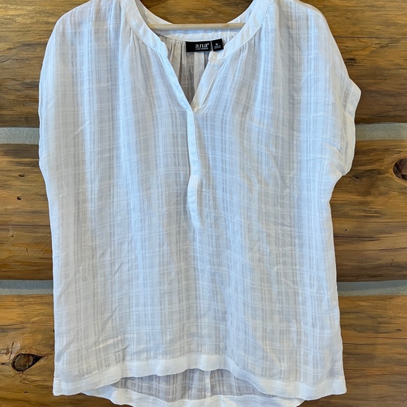 a.n.a White Blouse - Picture 1 of 3